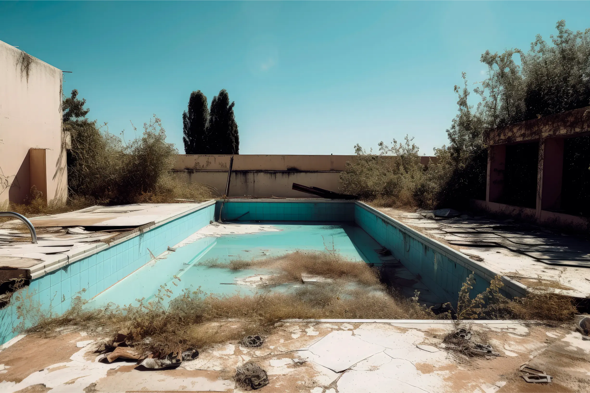 Piscina antes Boadilla